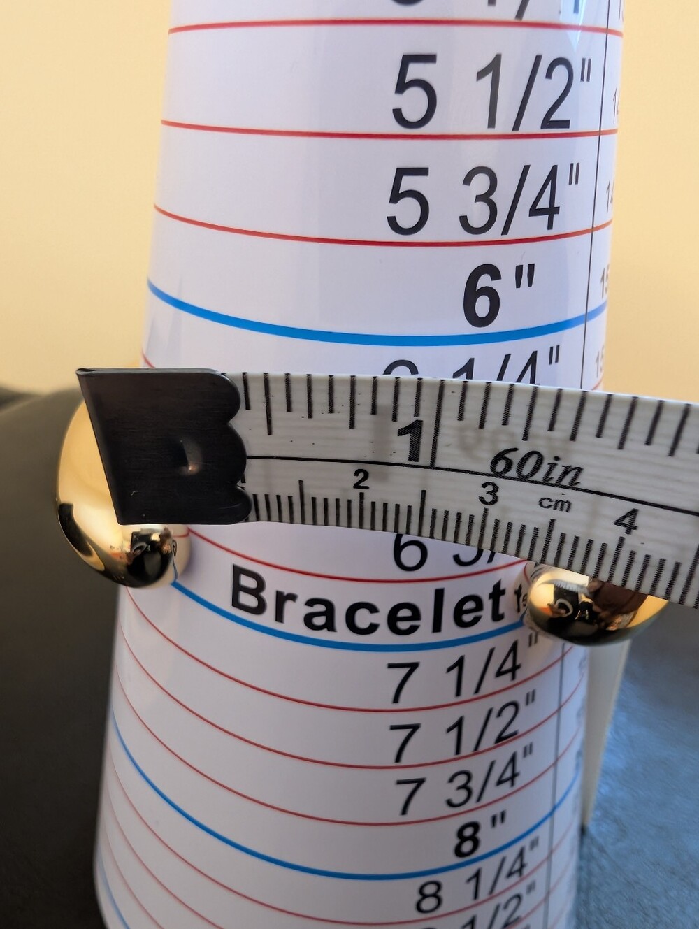Nordstrom Open Edit Gold-Tone Cuff Bracelet- Retail $30 - Picture 5 of 7